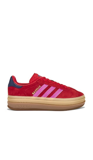 adidas Originals Gazelle Bold in Red. - size 8.5 | Revolve Clothing (Global)