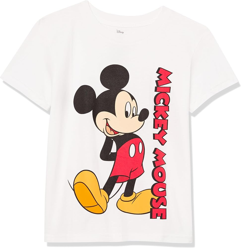 Disney Boys' Mickey Mouse Short Sleeve T-Shirt Little Big Kid | Amazon (US)