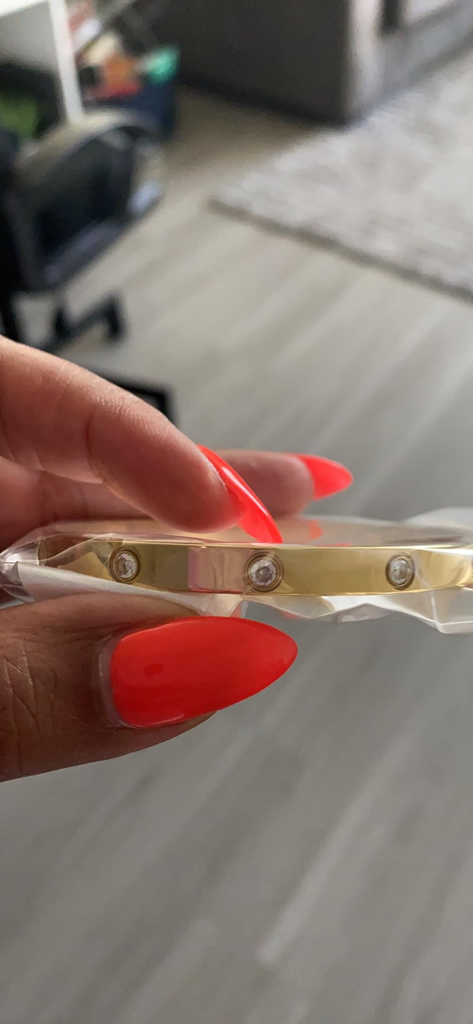 MPRAINBOW Gold Bracelets for Women, 2Pcs 18K Gold Plated Cubic Zirconia Bangle Crystal Friendship... | Amazon (US)