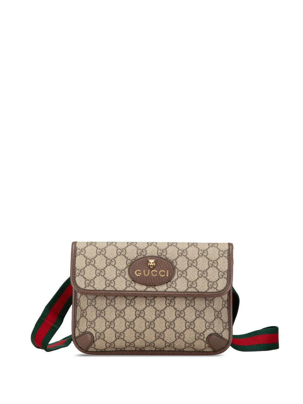 Gucci Pre-Owned 2000-2015 GG Supreme Neo Vintage belt bag - Brown | Farfetch Global