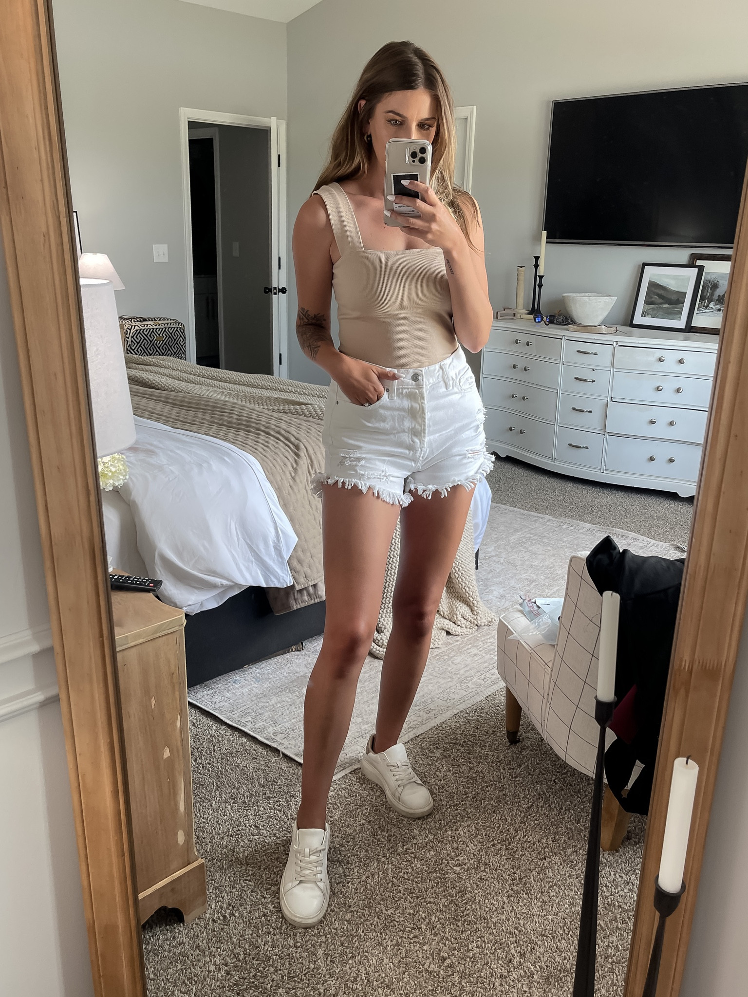 Obsessed with this ribbed tank from Target. Normally a size medium but sized up to an XL. I have this in beige and pink 🙌🏼

#LTKfit #LTKstyletip #LTKsalealert