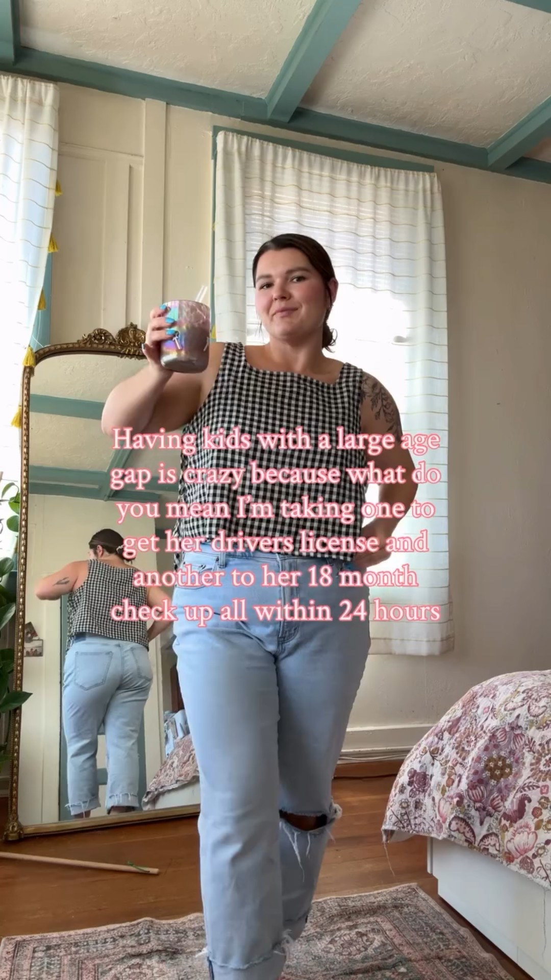 The juxtaposition is crazyyyy.

Abercrombie denim sale is ON. 30% off denim and get an extra 15% off with code AFBONNIE
Wearing standard line in 33 short but usually wear the curve love. 
Top size Xl

#LTKPetite #LTKMidsize #LTKSaleAlert