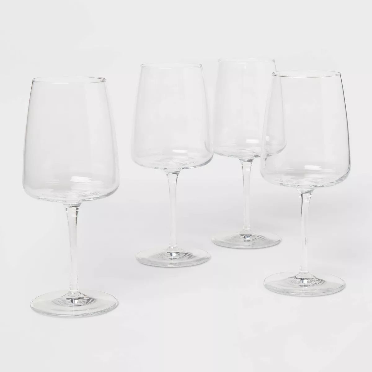 4pk Simbury Wine Glasses Red - Threshold™ | Target