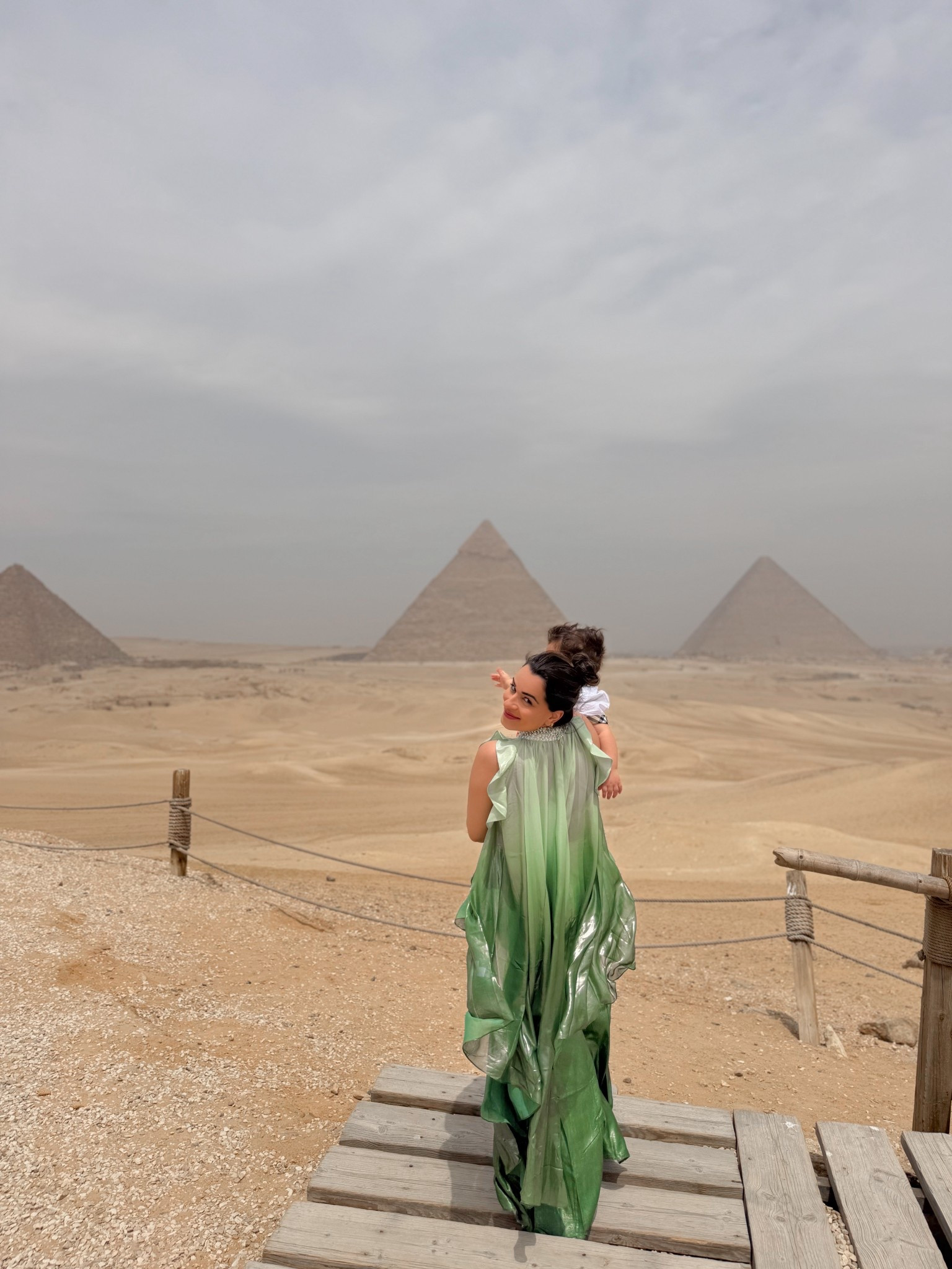 The most unreal iridescent green top & pants set… the flow, the shine, the way it moves in the light is EVERYTHING.
Wore this in Egypt and it literally felt like a full statement look without even trying!

It’s giving elevated, luxe, effortless but still bold!
Top + pants are linked on my LTK 💚

green matching set, iridescent outfit, vacation outfit, statement set, resort wear, elevated style, two piece set
#ltkstyle #vacationoutfits #resortwear #elevatedstyle #fashionfinds

#LTKSeasonal #LTKootd #LTKTravel