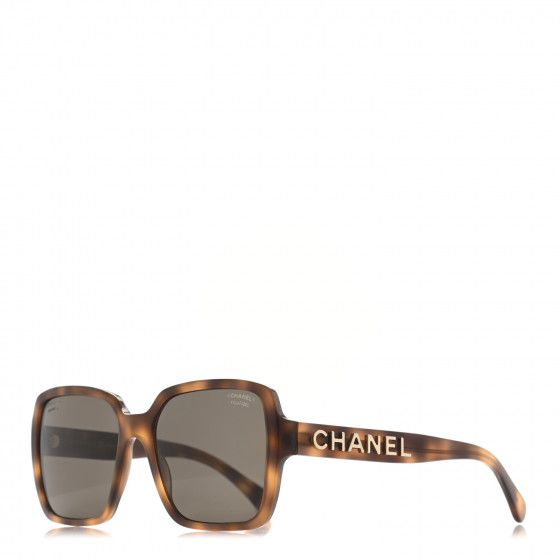 CHANEL

Acetate Polarized Square Sunglasses 5408 Brown | Fashionphile