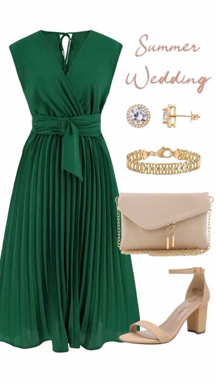 Green wedding guest dress at Chicwish and accessories on Amazon.

Special occasion dresses, cocktail dresses, semi formal wedding guest dresses, party dresses, event dresses. 

#LTKWedding #LTKBeauty #LTKSeasonal