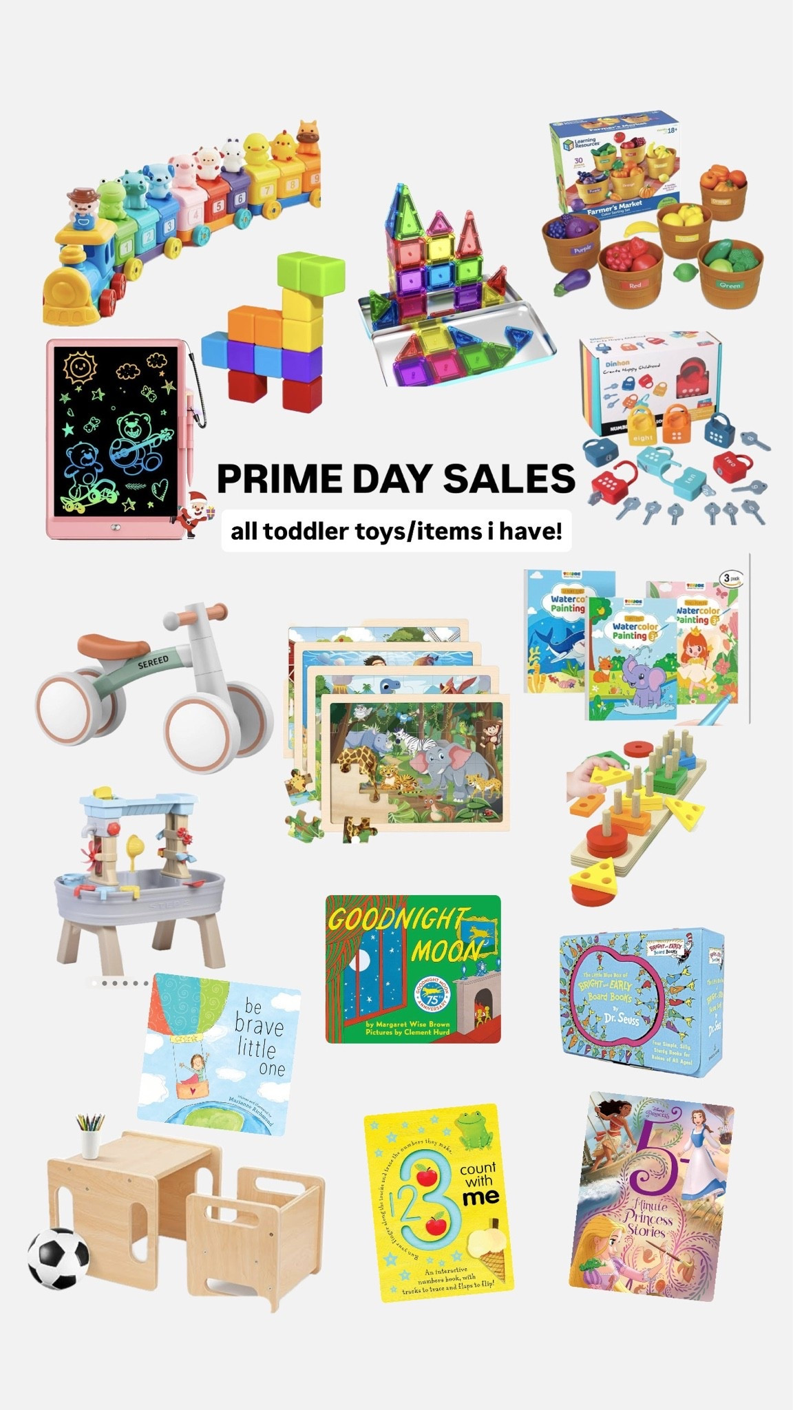 PRIME DAY SALE for these toddler toys & books we have! #toddlerfinds #primeday #primedaysale #amazonprimeday #toddlertoys

#LTKmomlife #LTKSaleAlert #LTKKids