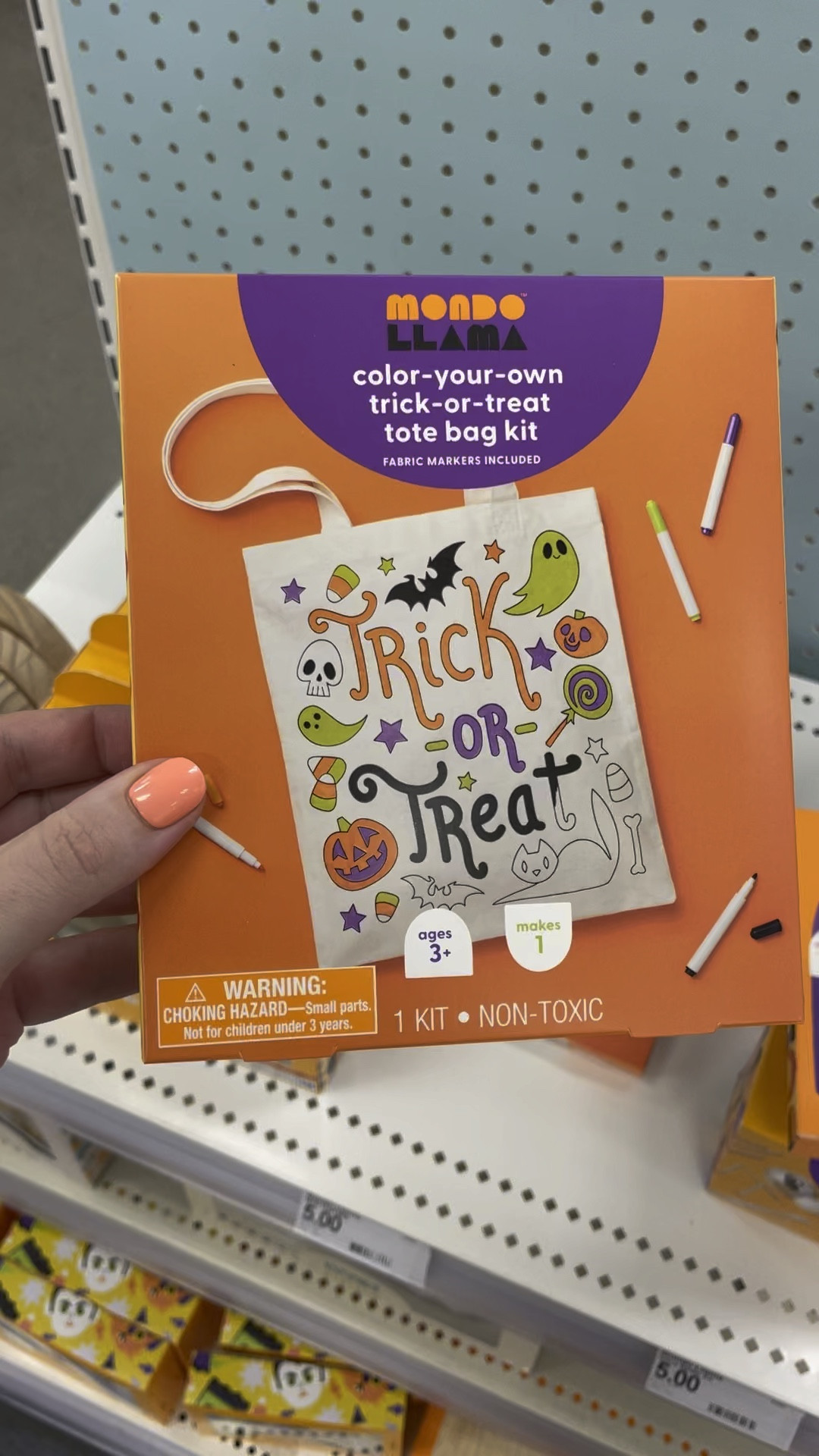 $5 -  color your own trick or treat bag!

#LTKKids #LTKSeasonal #LTKFamily