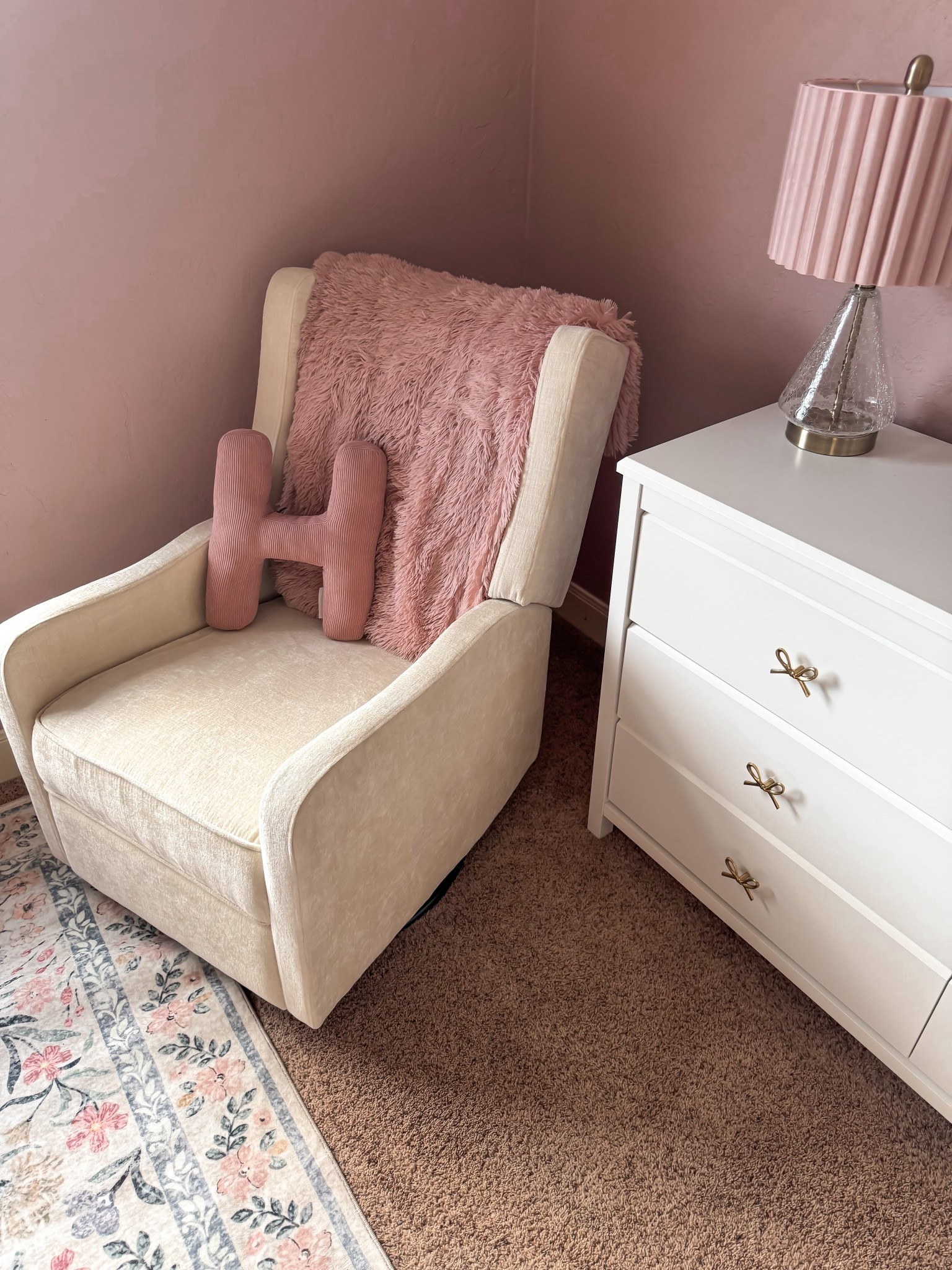 Put the glider together today that goes in the nursery!!!! 

Baby girl
Pregnant 
Nursery 