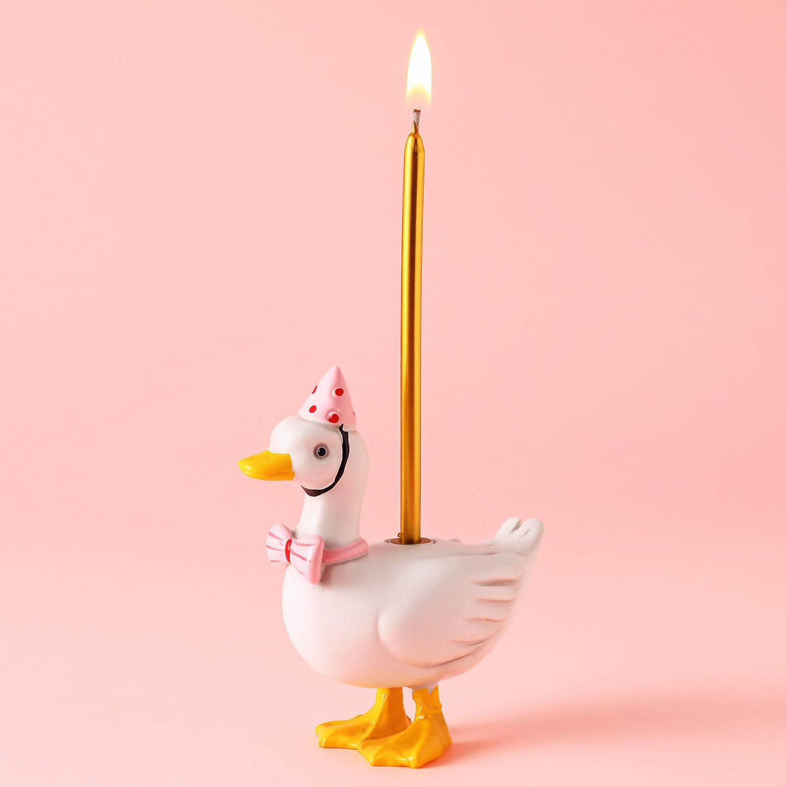 Mumufy Silly Goose Cake Candle Holders with Birthday Candle One Birthday Party Supplies Mini Cute... | Amazon (US)