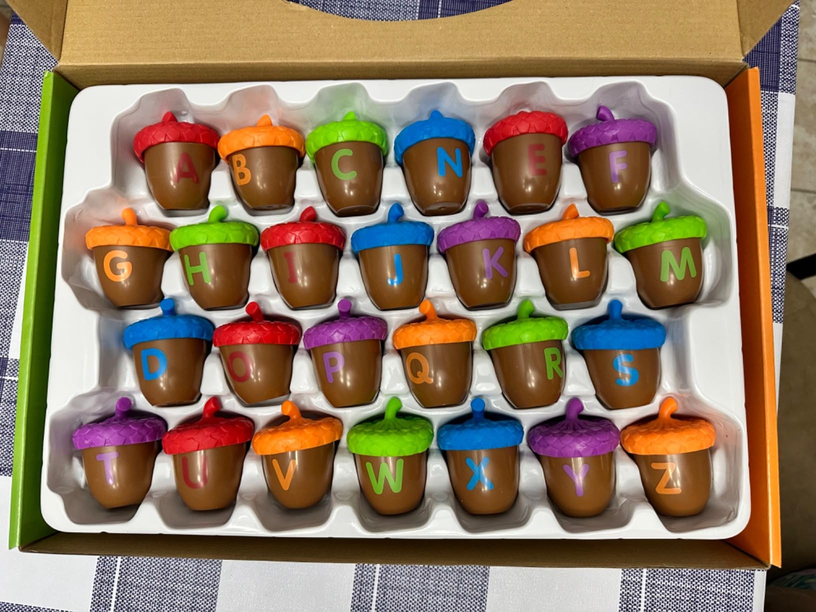 Learning Resources Alphabet Acorns Activity Set, Develops Letter Recognition, Educational Toys fo... | Amazon (US)