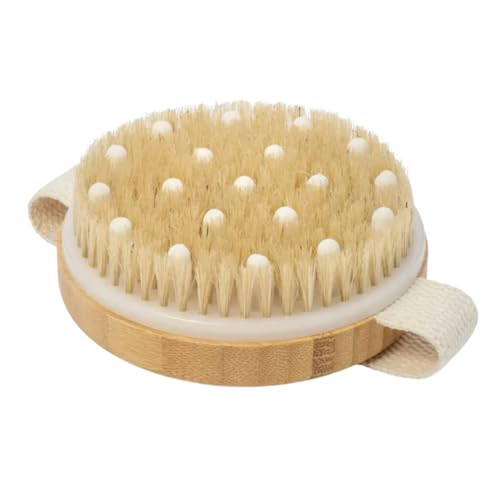 Dry Brushing Body Brush. Exfoliating Brush with Soft Massaging Nodules and Canvas Strap to Reduce Cellulite. Dry Brush for Lymphatic Drainage. | Amazon (US)