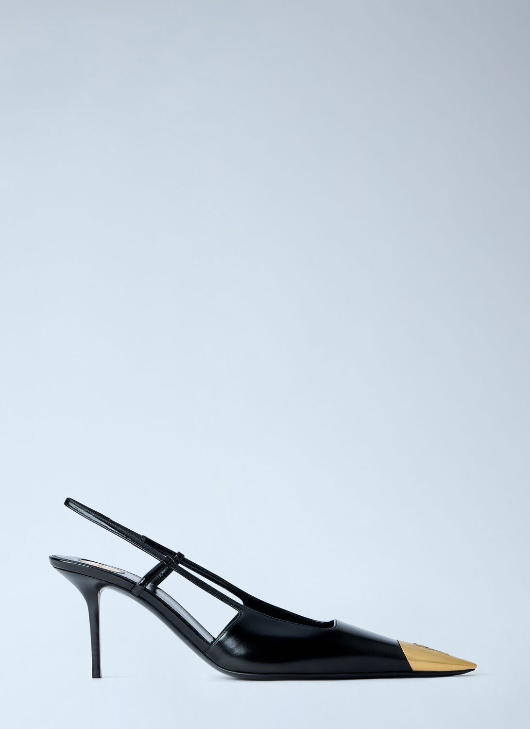 Saint Laurent Jeanne Slingback Pumps - Woman Heels Black Eu - 39 | LN-CC