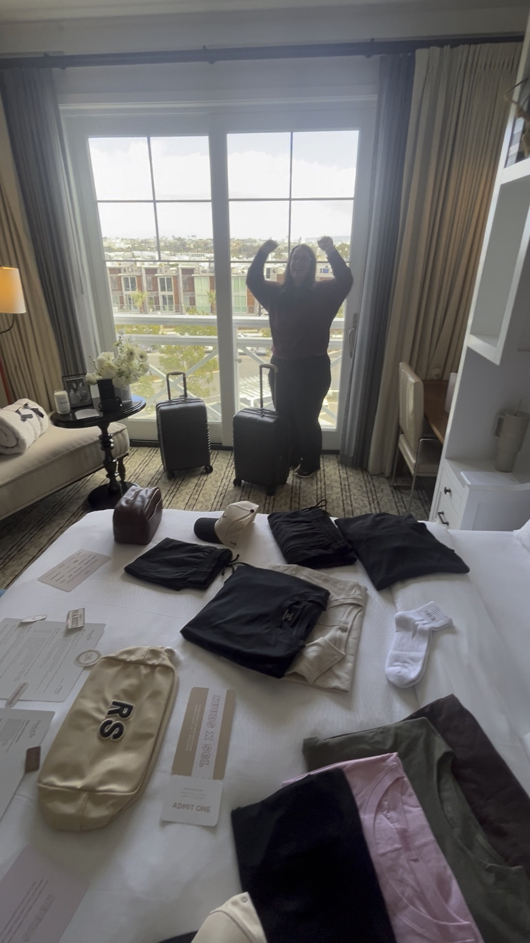A moment from the room drop at Nuuds Real Bodies ✈️
Our carry-on suitcase was on its last leg on the way to CA and seeing these gorgeous bags in the room was SUCH a great surprise. 🧳
They’re on sale today and if you need a fantastic gift or want to invest in a wonderful piece of luggage, I’d recommend taking a look! 👏
I also selected a few of the 40% off items so you don’t have to search! 🥰

#LTKTravel #LTKSaleAlert #LTKMostLoved