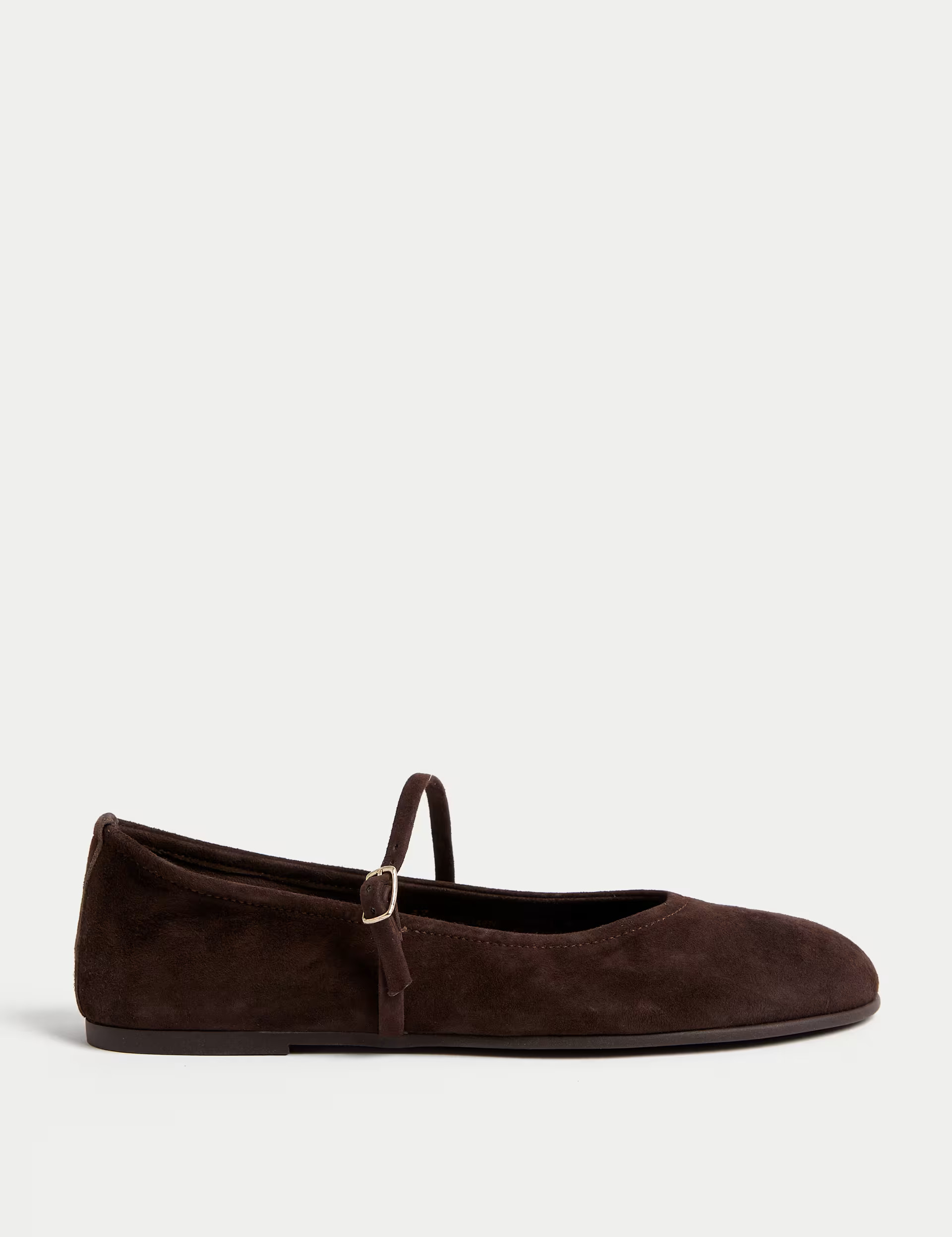 Suede Flat Mary Jane Ballet Pumps | Marks & Spencer (UK)