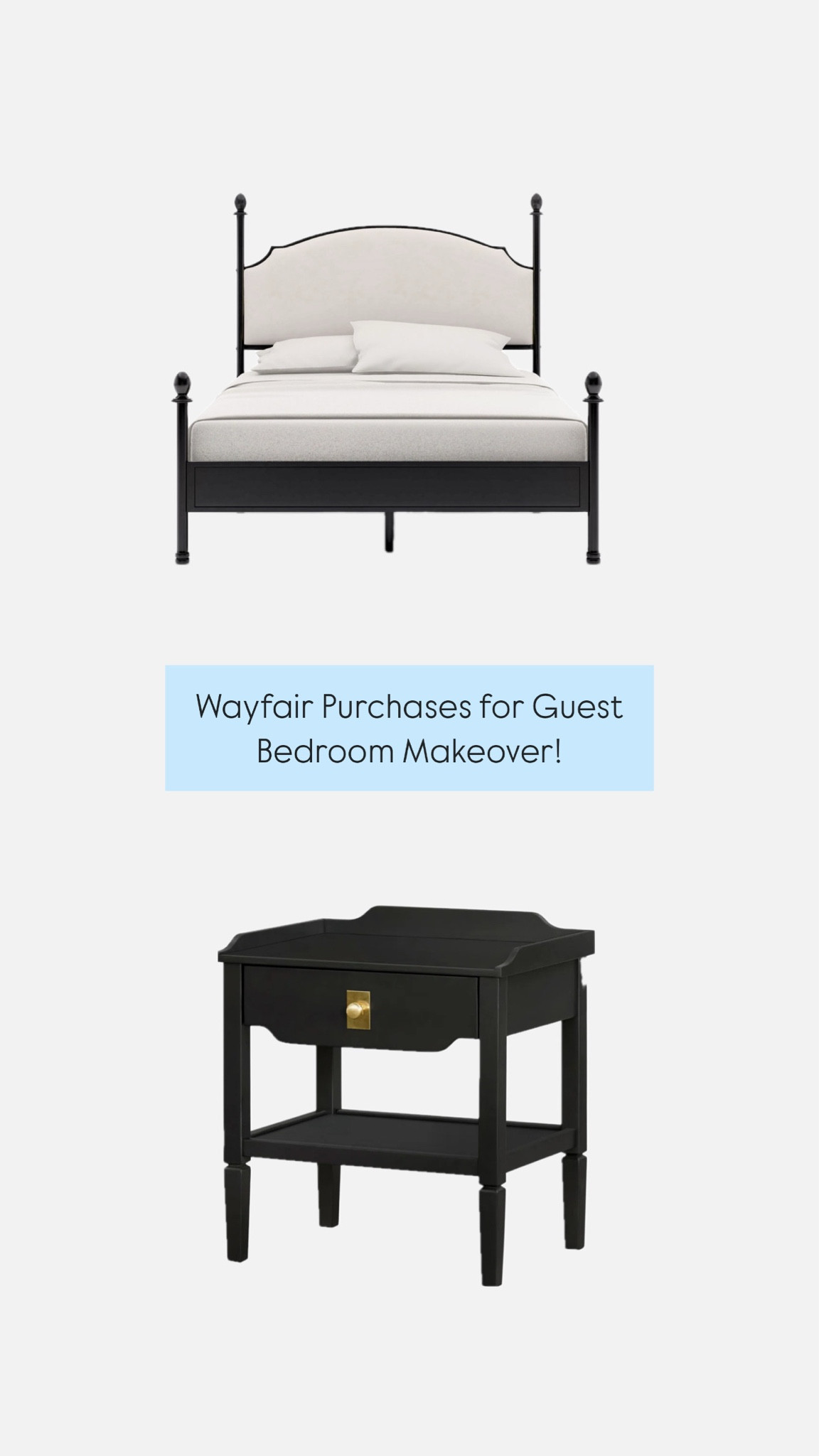 These Wayfair pieces are such good prices and the quality is great! 