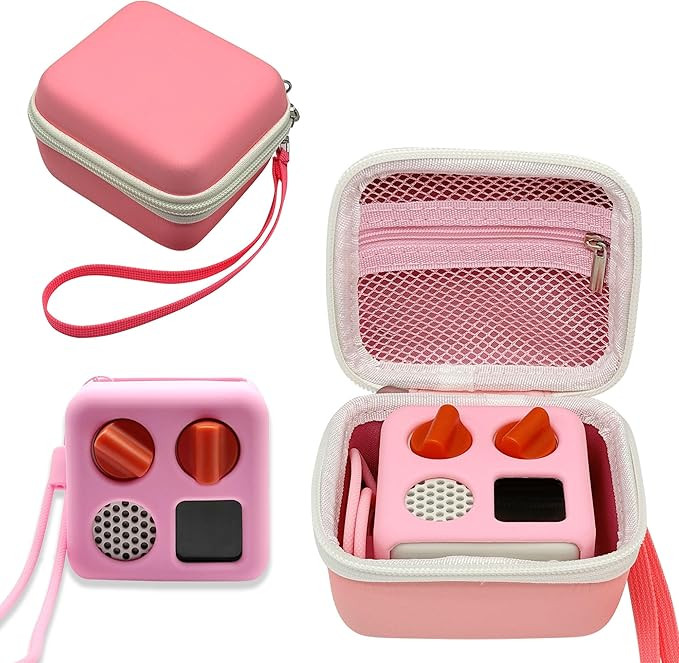 Travel Storage Case and Silicone Shell Cover for Yoto Mini Kids Audio & Music Player. Holder Bag ... | Amazon (US)