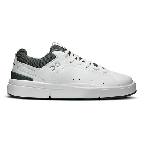 On Boys On The Roger - Boys' Grade School Shoes White/Olive Size 05.5 | Foot Locker (US)