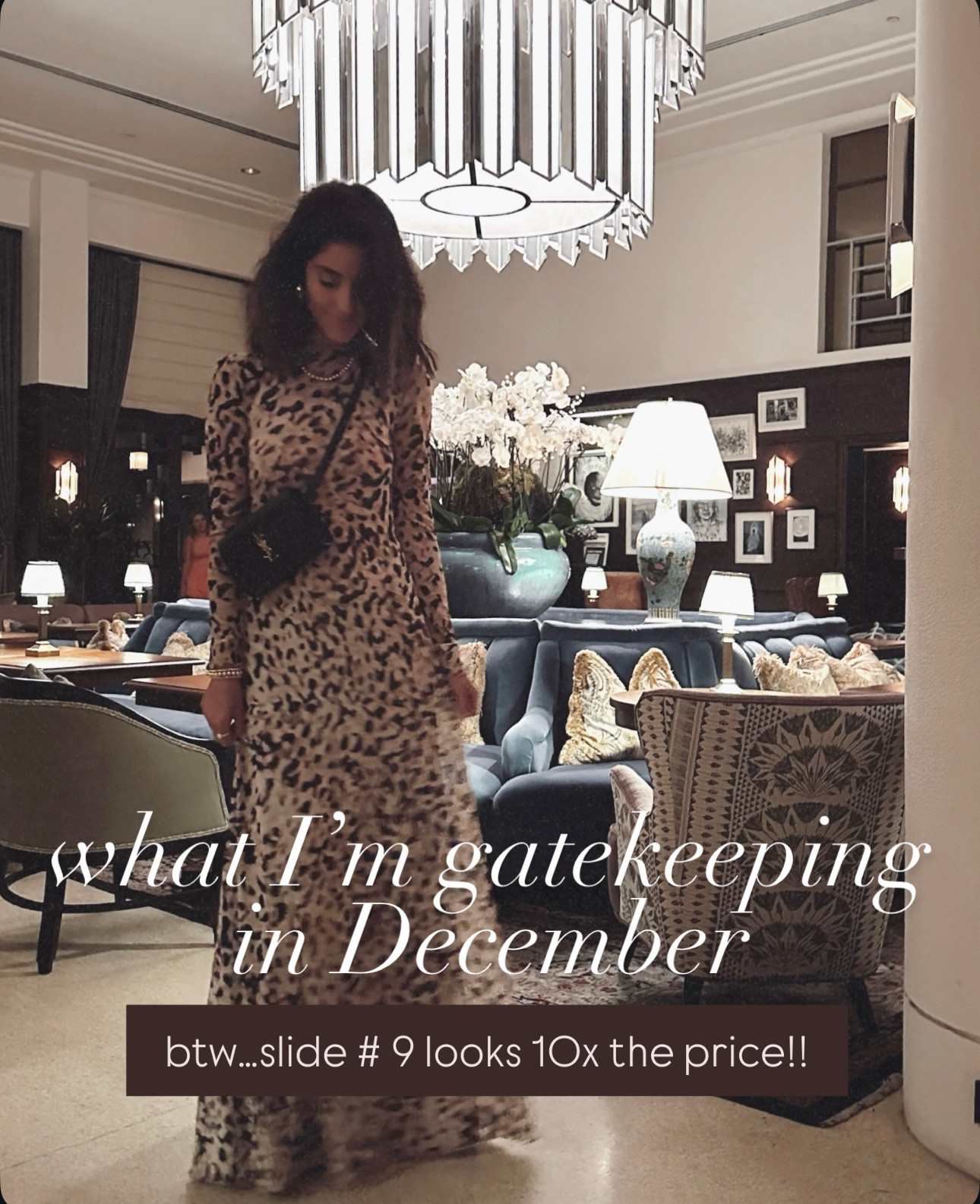 What I’m gatekeeping in December… BTW slide # 9 looks 10x the price 🙌🏼❤️