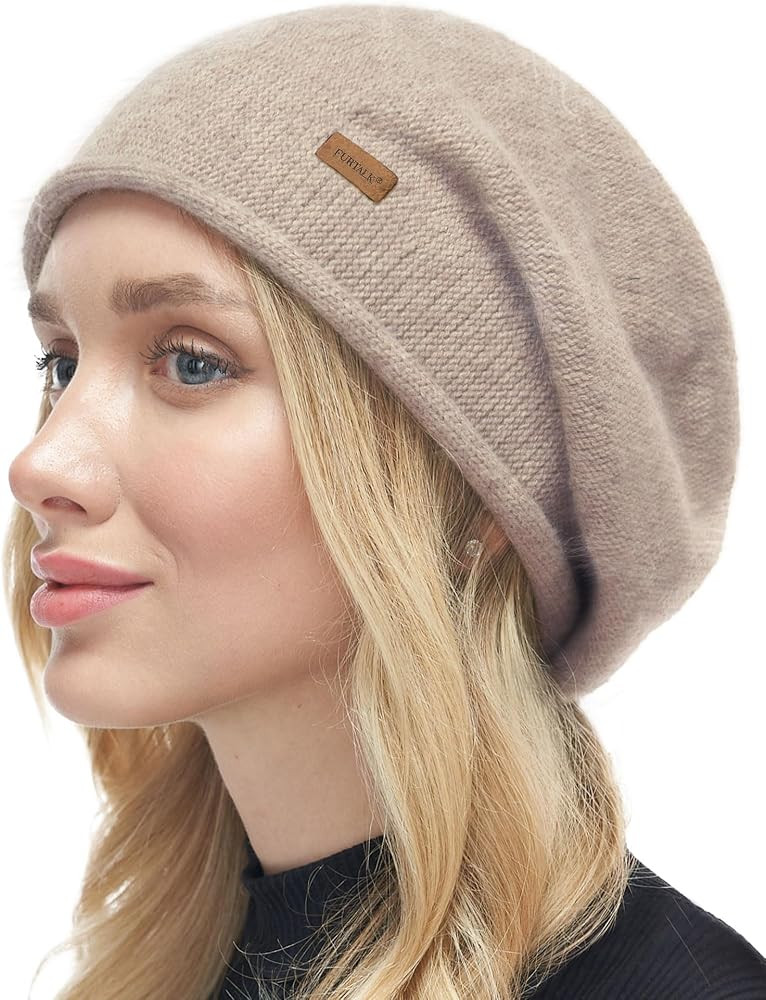 FURTALK Cashmere Slouchy Beanies for Women Winter Hats Soft Warm Beanie Hat Ladies Wool Knitting ... | Amazon (US)