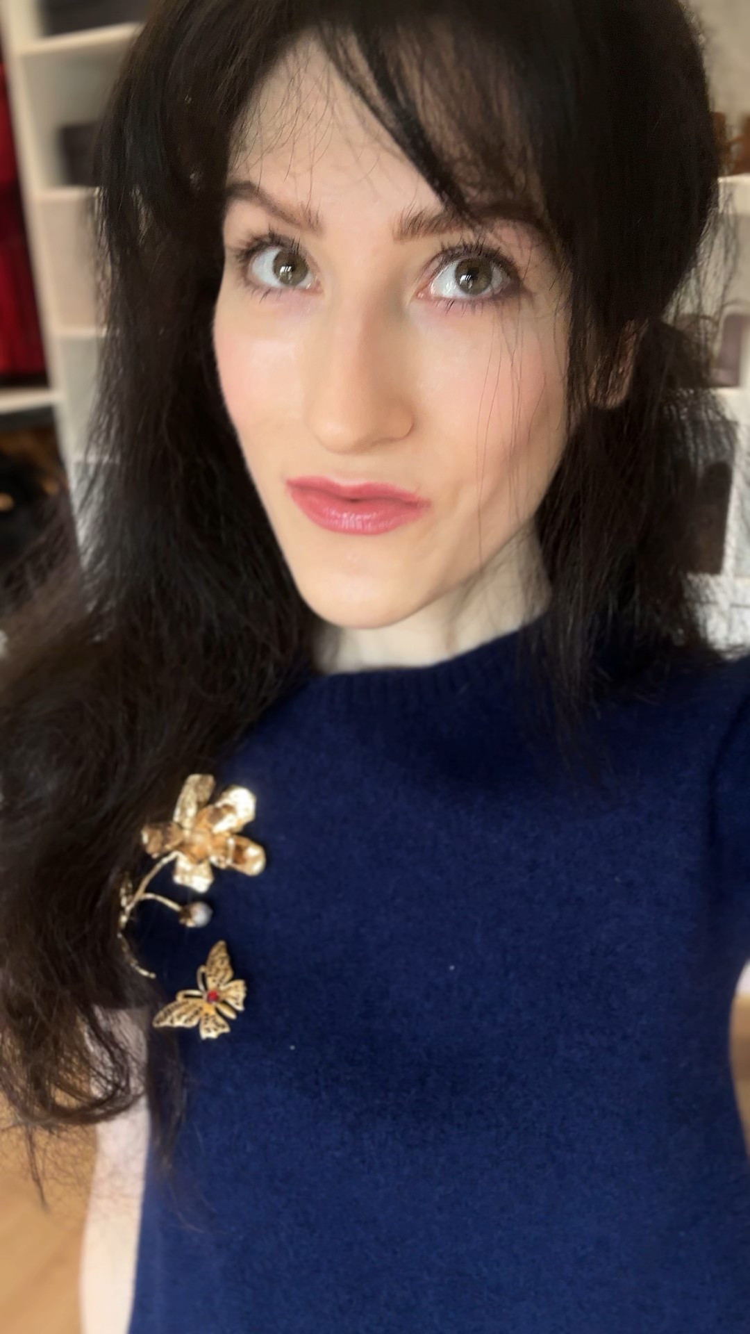 Brooch, brooches, accessories, spring outfit, short sleeve sweater, yellow skirt, midi skirt, full skirt, blue shoes, kitten heels, slingbacks, spring outfit, classy style, elegant style, spring work outfit, spring office outfit, spring outfit idea, #zara spring outfits, spring church outfit

#LTKWorkwear #LTKSeasonal #LTKootd