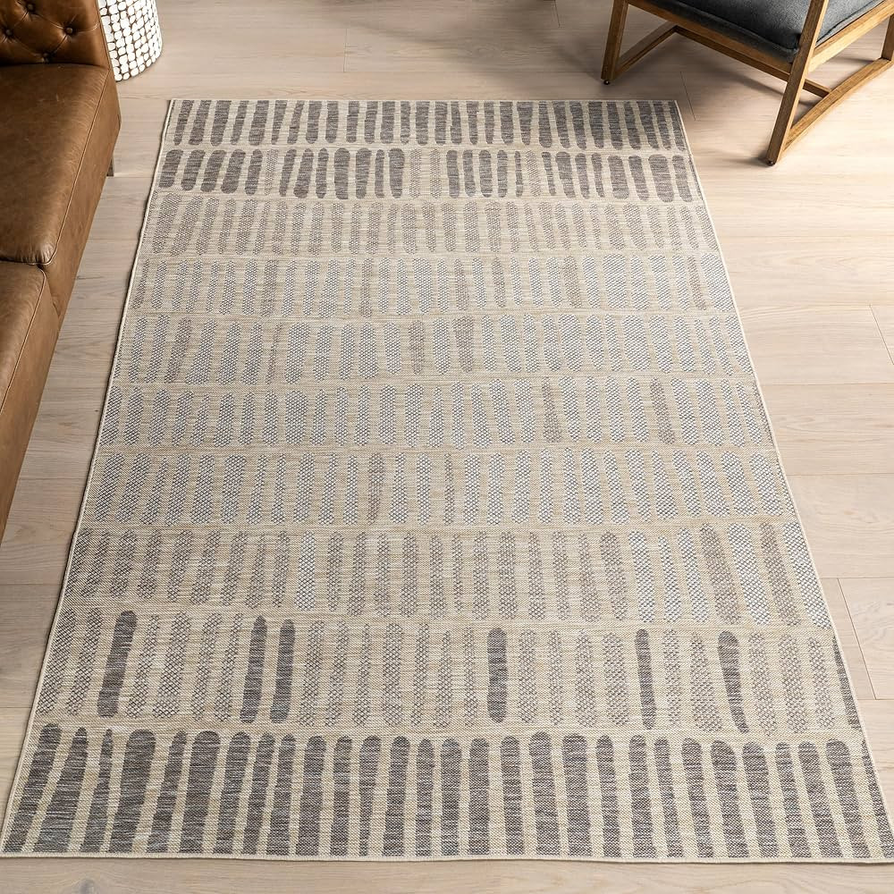nuLOOM Briseis Geometric 7x9 Indoor/Outdoor Area Rug for Living Room Patio Deck Front Porch Kitch... | Amazon (US)