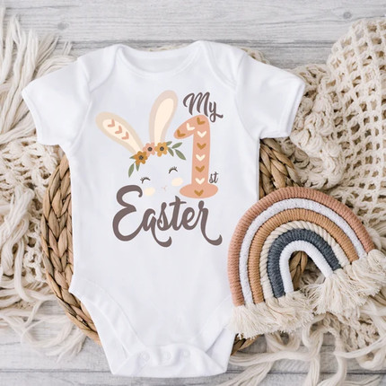 Click for more info about Boho First Easter Onesie®  Spring Baby Onesie®  Newborn | Etsy