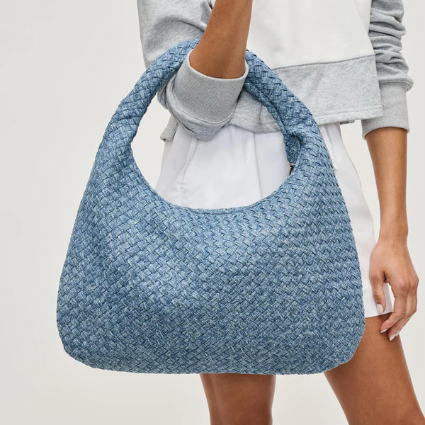 Dare to Dream - Large Woven Denim Hobo | Sol and Selene
