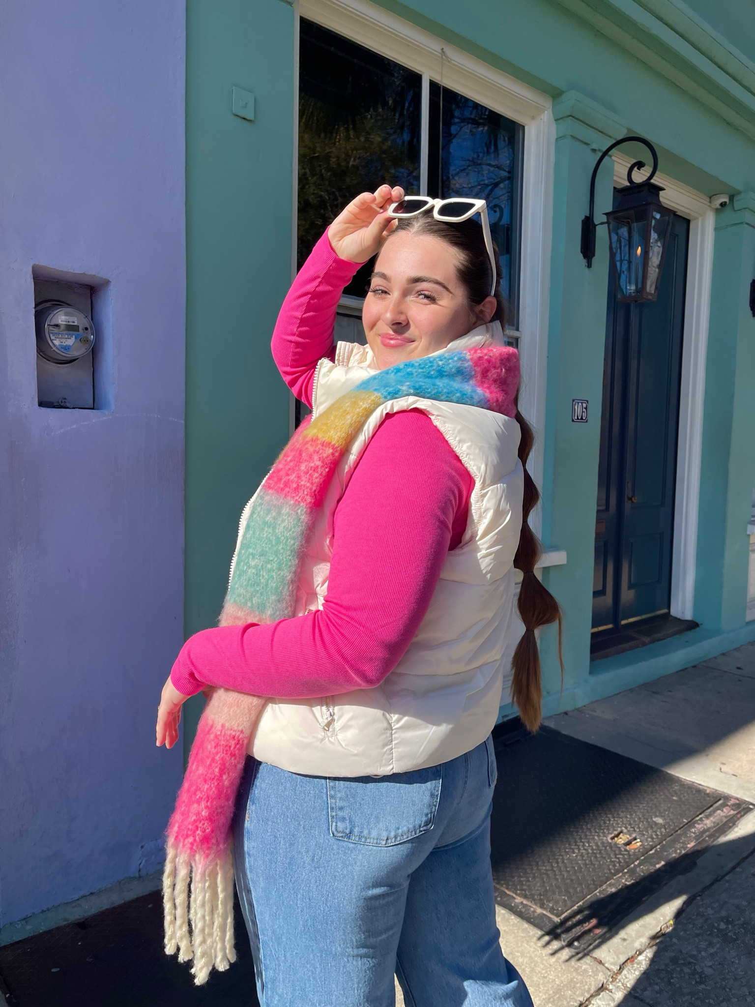 A bright colored warm outfit! 

#LTKunder100 #LTKstyletip #LTKSeasonal