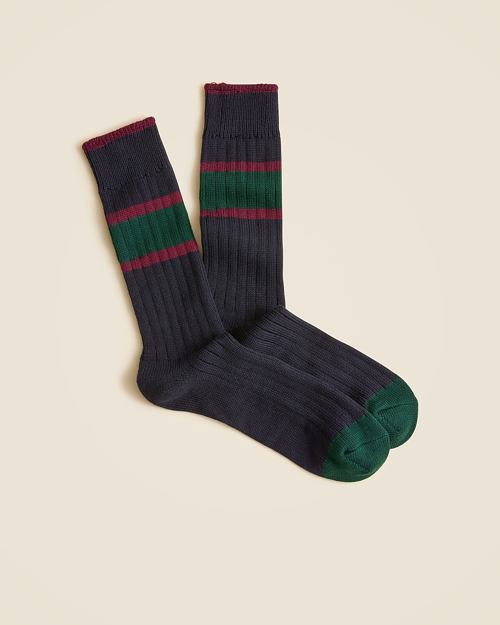 Striped crew socks | J. Crew US