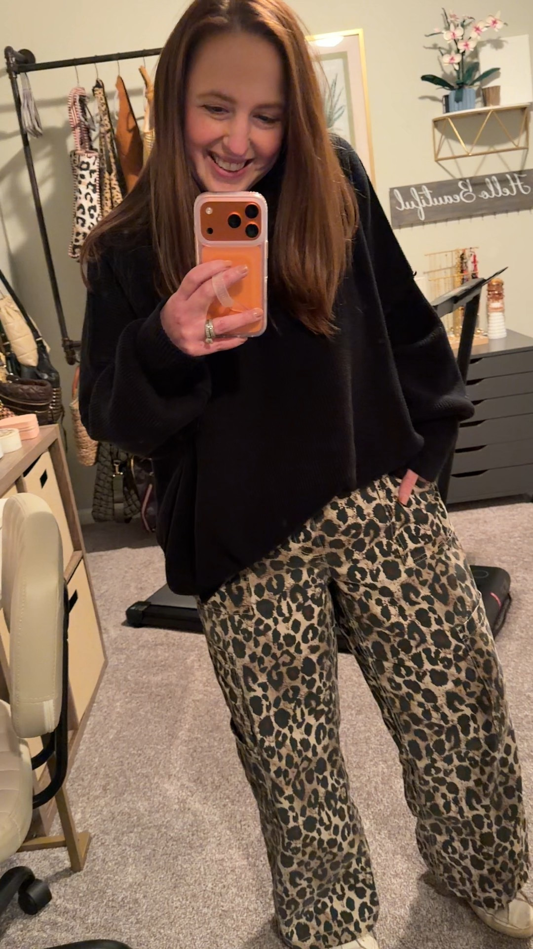 Today’s outfit featuring the best Walmart pants ever!  These leopard print, wide leg cargos will be your go to all year long!

I just noticed they come in different lengths as well!

#LTKPetite #LTKOver40 #LTKootd