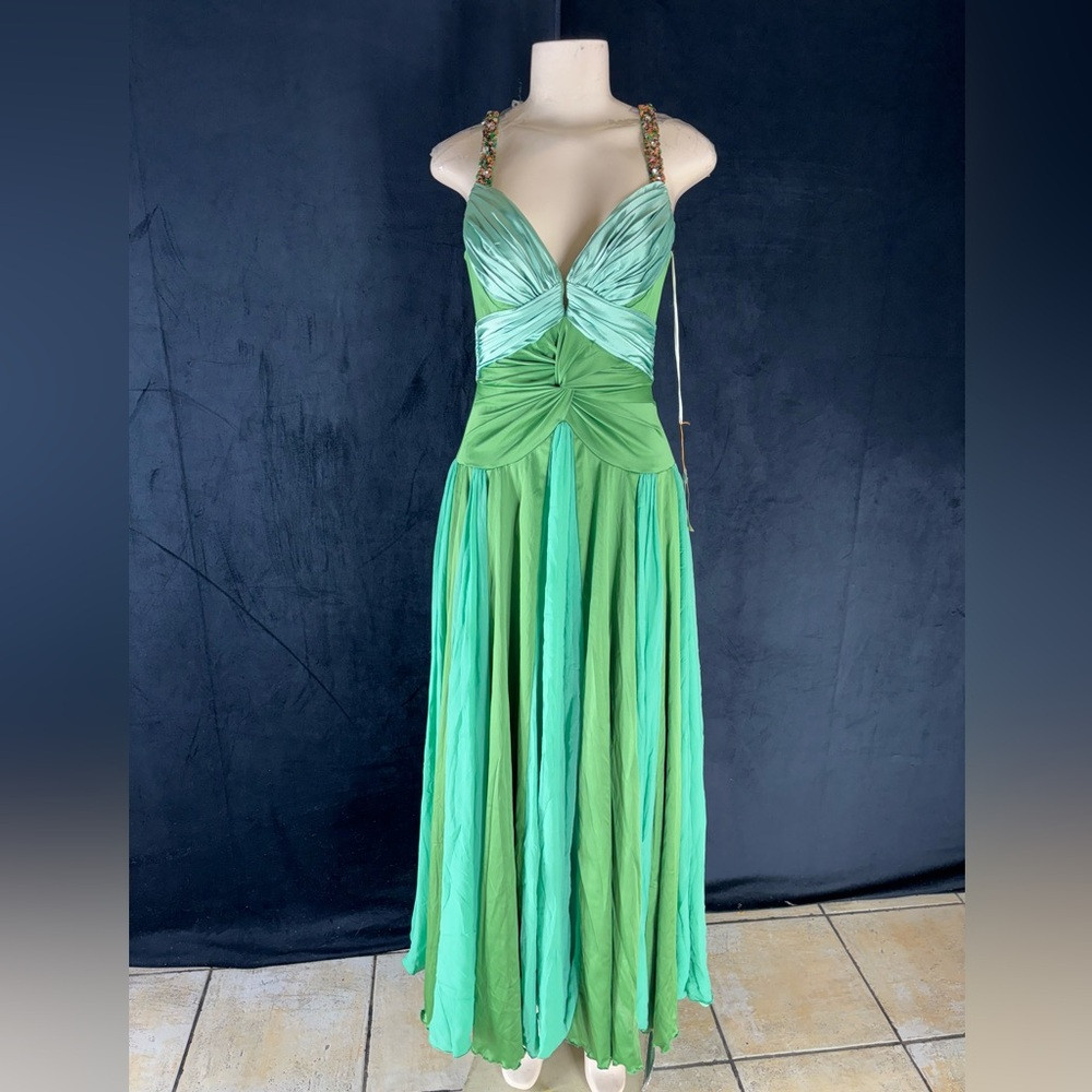 Chic Backless Green Mandalay Dress | Poshmark
