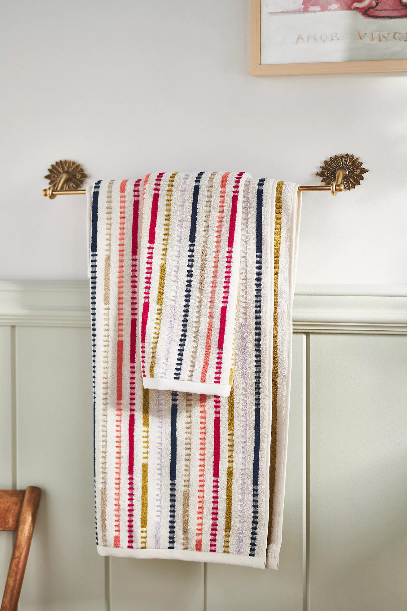 Andie Stripe Bath Towel Collection | Anthropologie (US)