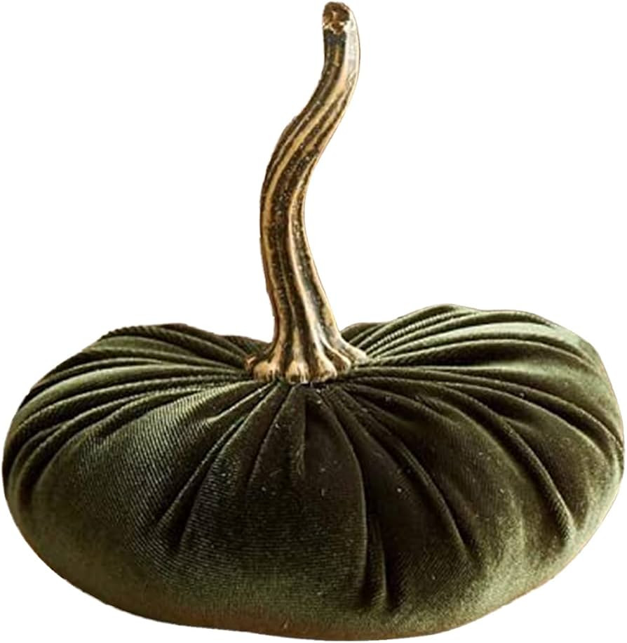 Achimlt Fall Decoration Velvet Pumpkins, Handmade Home Decor Super Soft Delicate Ornament House Y... | Amazon (UK)