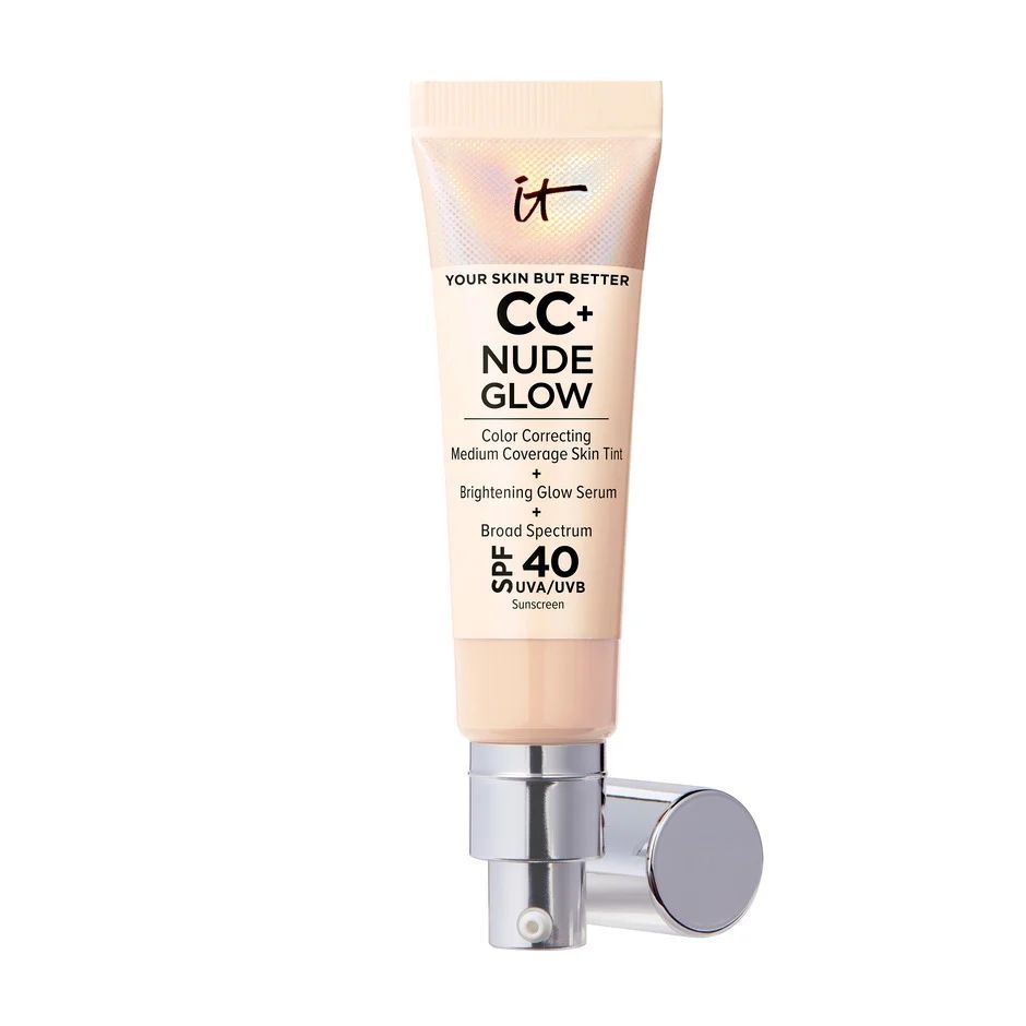 CC+ Nude Glow Lightweight Foundation + Glow Serum with SPF 40 | IT Cosmetics (US)