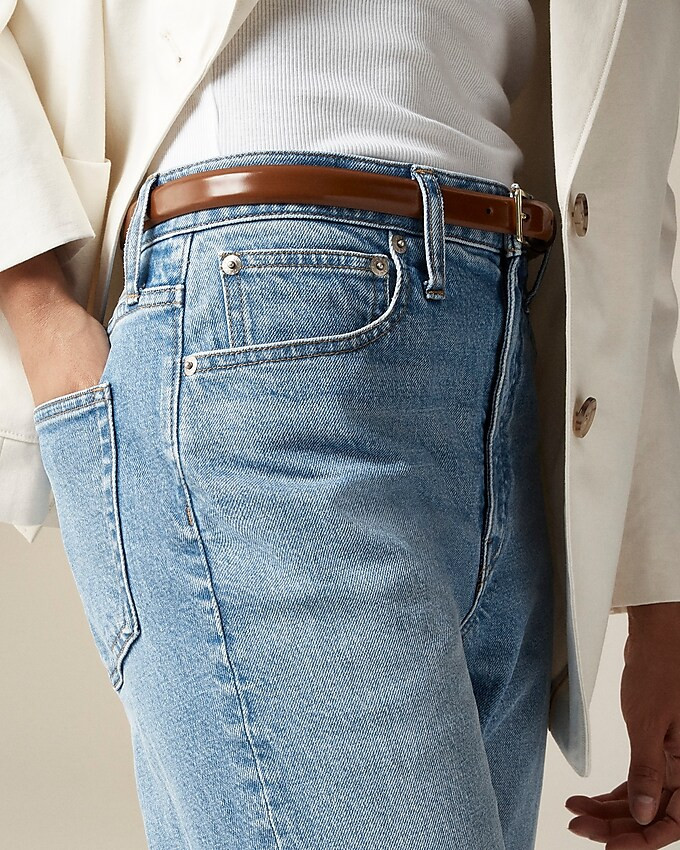 High-rise straight jean in 1996 semi-stretch | J. Crew US