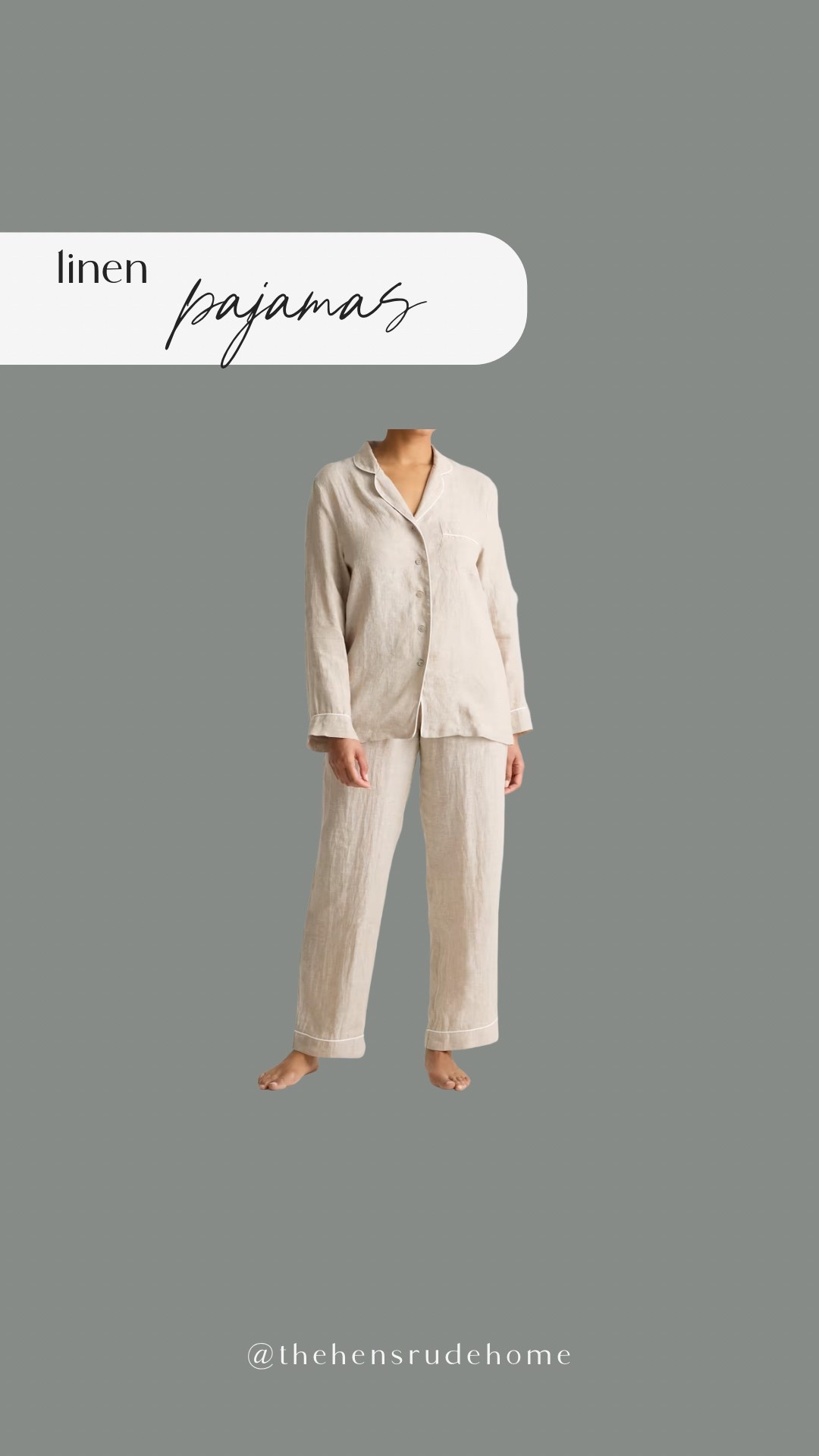Linen pajamas 

#LTKGiftGuide #LTKStyleTip