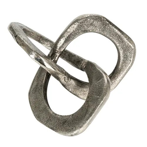 Storied Home Cast Metal Knot Figurine, Antique Nickel Finish in Silver at Nordstrom | Nordstrom