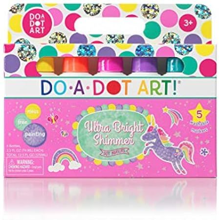 Ice Cream Scented Washable Dot Markers for Kids and Toddlers Set of 6 Pack by Do A Dot Art, The Orig | Amazon (US)
