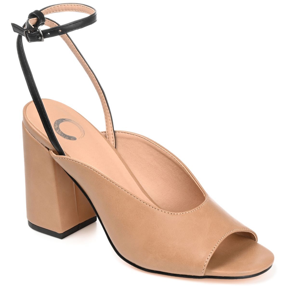 Journee Collection Womens Calypso Buckle Ankle Strap Block Heel Sandals | Target