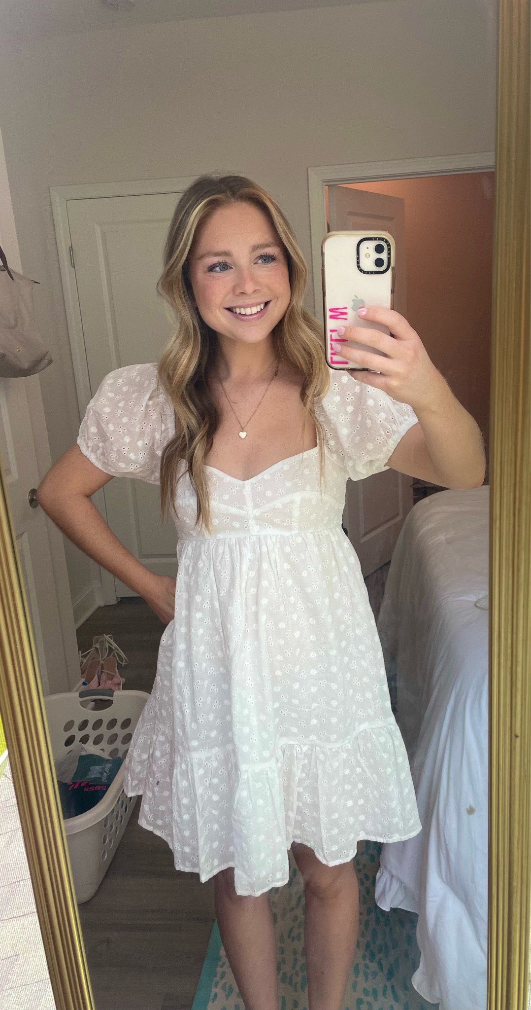 Recruitment- pref round 🤍 This dress is perfect for any occasion! Absolutely love it. 

#LTKstyletip #LTKunder100 #LTKunder50