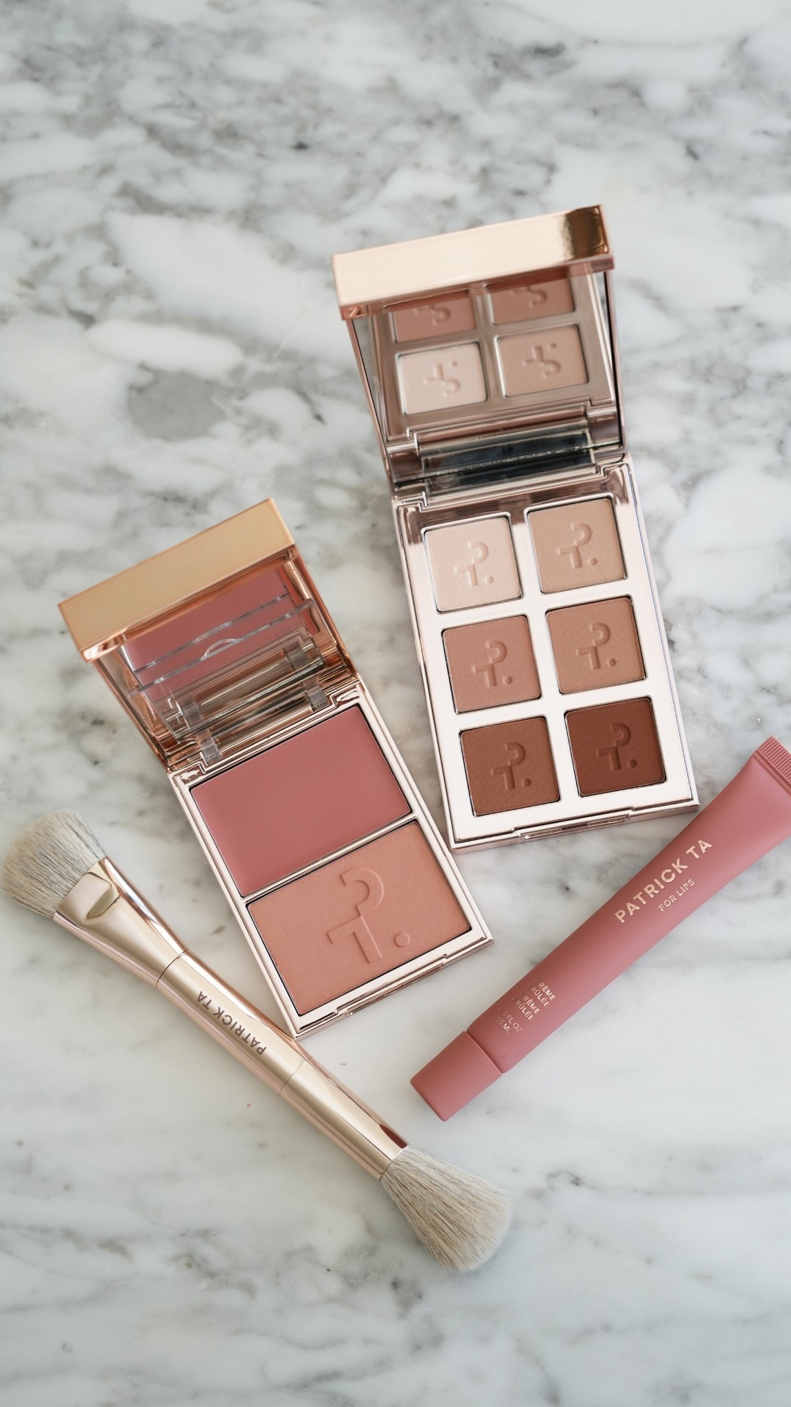 Patrick Ta neutrals for everyday

Blush: Not Too Much
Balm: Crème Brulee
Eyeshadow: Light

#LTKBeauty