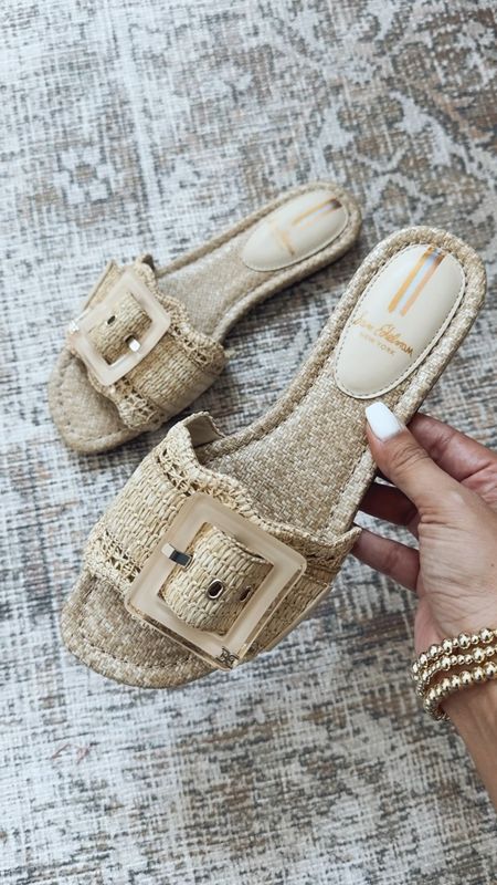 Sam Edelman Sandals I have wanted since last year! They are so comfortable too! 🤍

#samedelman #sandals #chanclas #slides #raffia #summersandals #sandalseason #womensshoes 

#LTKSeasonal #LTKfindsunder50 #LTKGiftGuide
