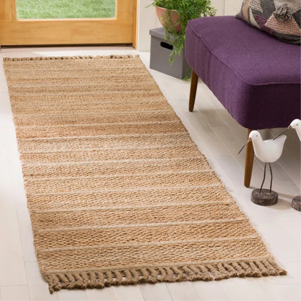 Natural Fiber Hand Woven Natural Area Rug | Perigold