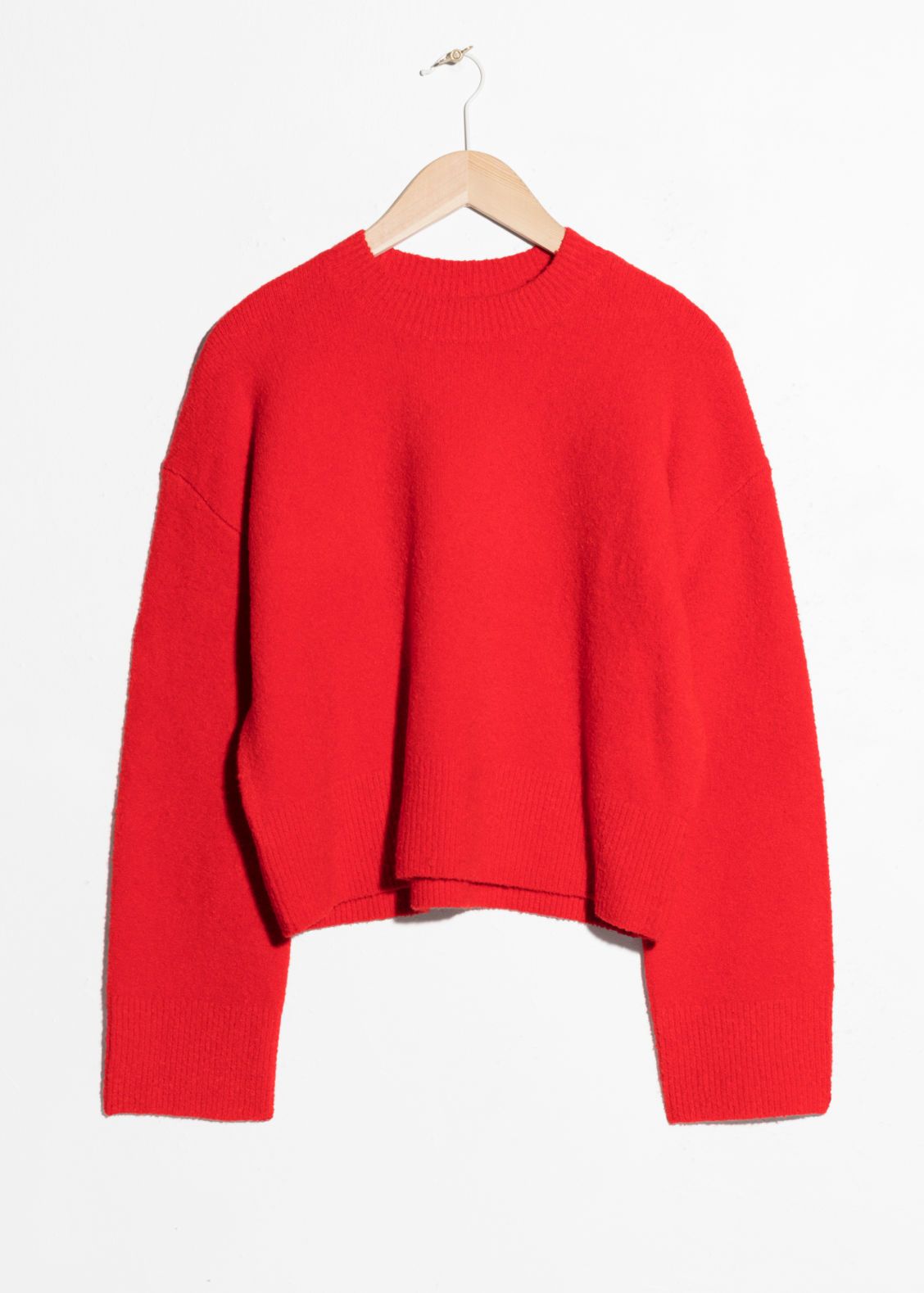Cropped Sweater - Red | & Other Stories (EU + UK)
