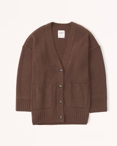 Women's Slouchy Cardigan | Women's 30% Off Almost All Sweaters & Fleece | Abercrombie.com | Abercrombie & Fitch (US)