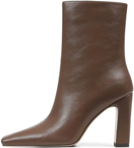 Lovee Cosee Ankle Boots for Women 2025 Chunky Heel Square Toe Heeled Boots with Zipper Comfort Fa... | Amazon (US)