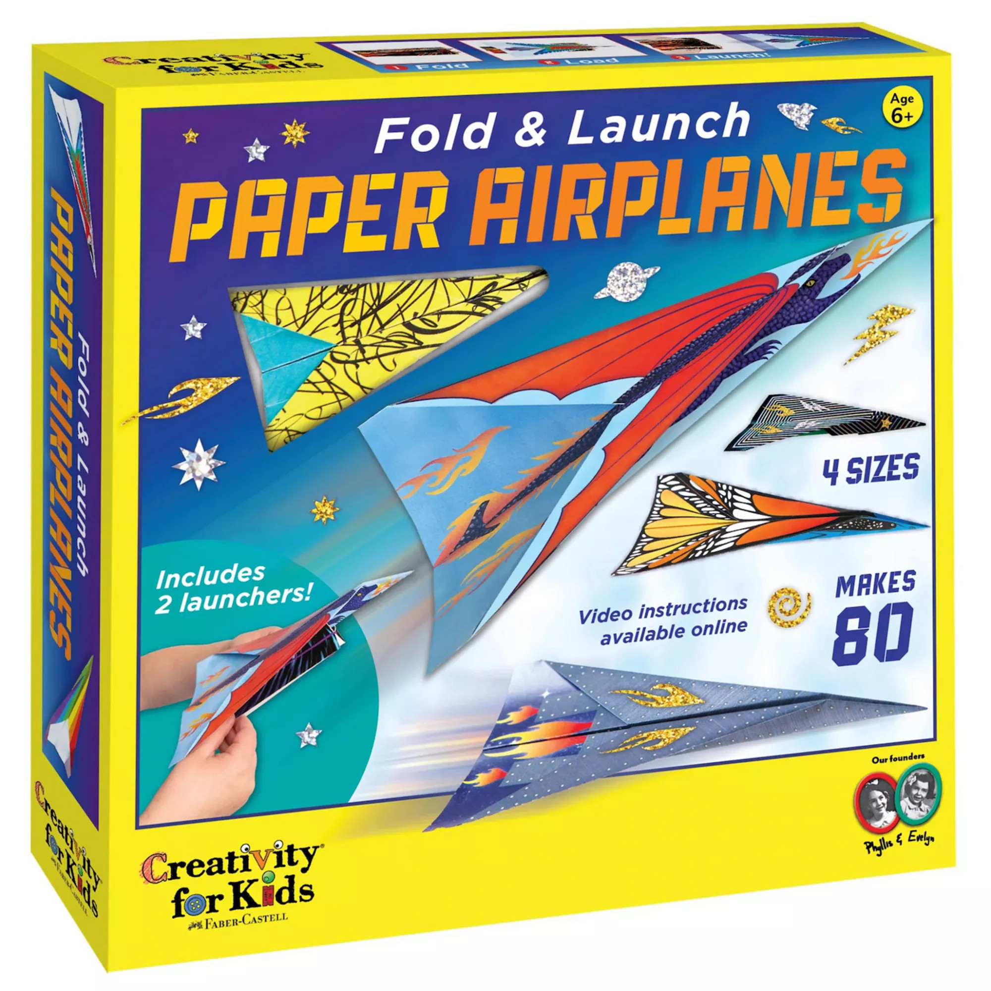 Creativity for Kids Fold & Launch Paper Airplane Set | Kohl's
