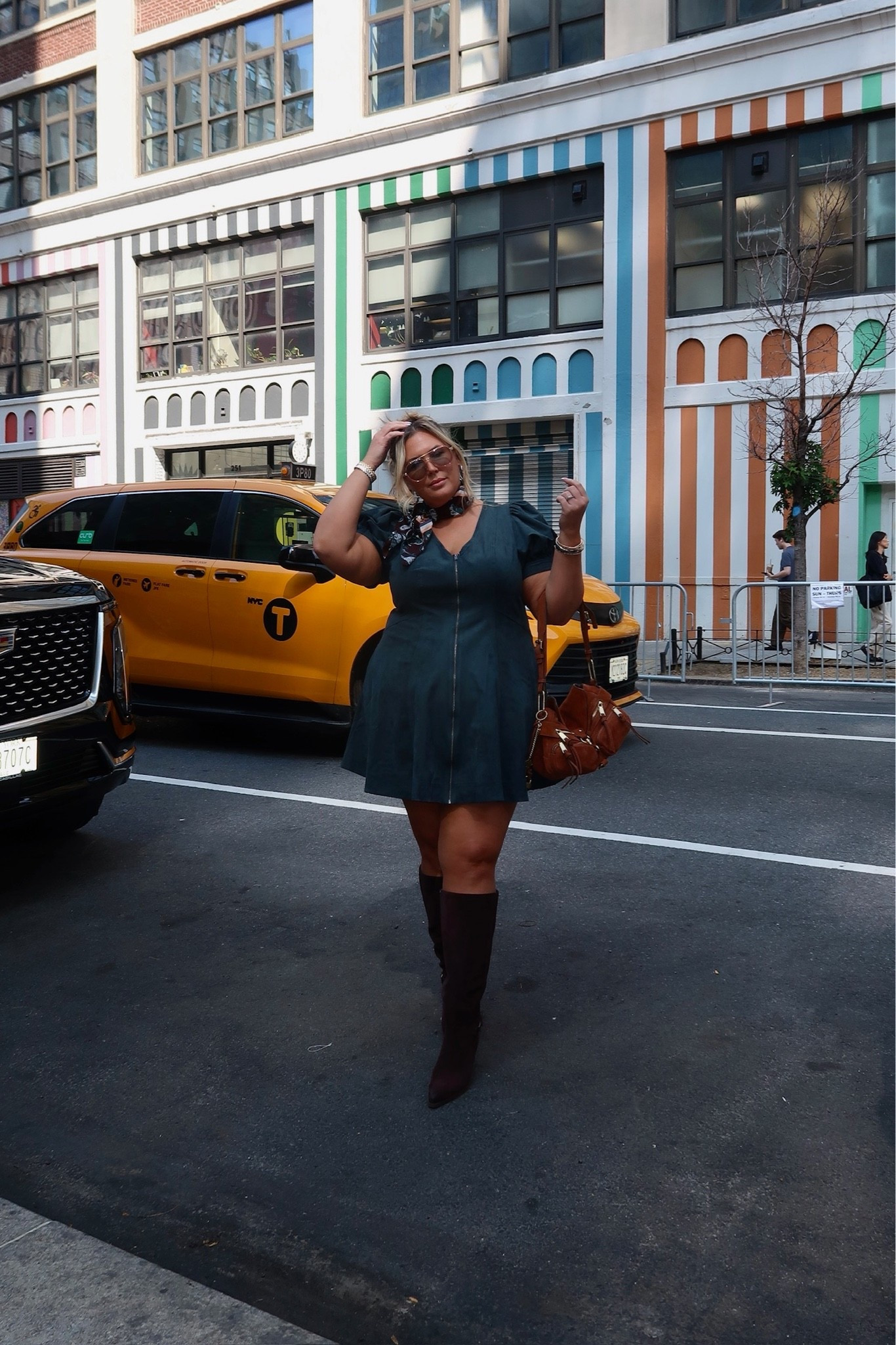 Obsessed with this dress! Wearing a 2X! Plus size, outfit inspo, NYFW, dress, apron belly

#LTKSeasonal #LTKPlusSize #LTKMidsize