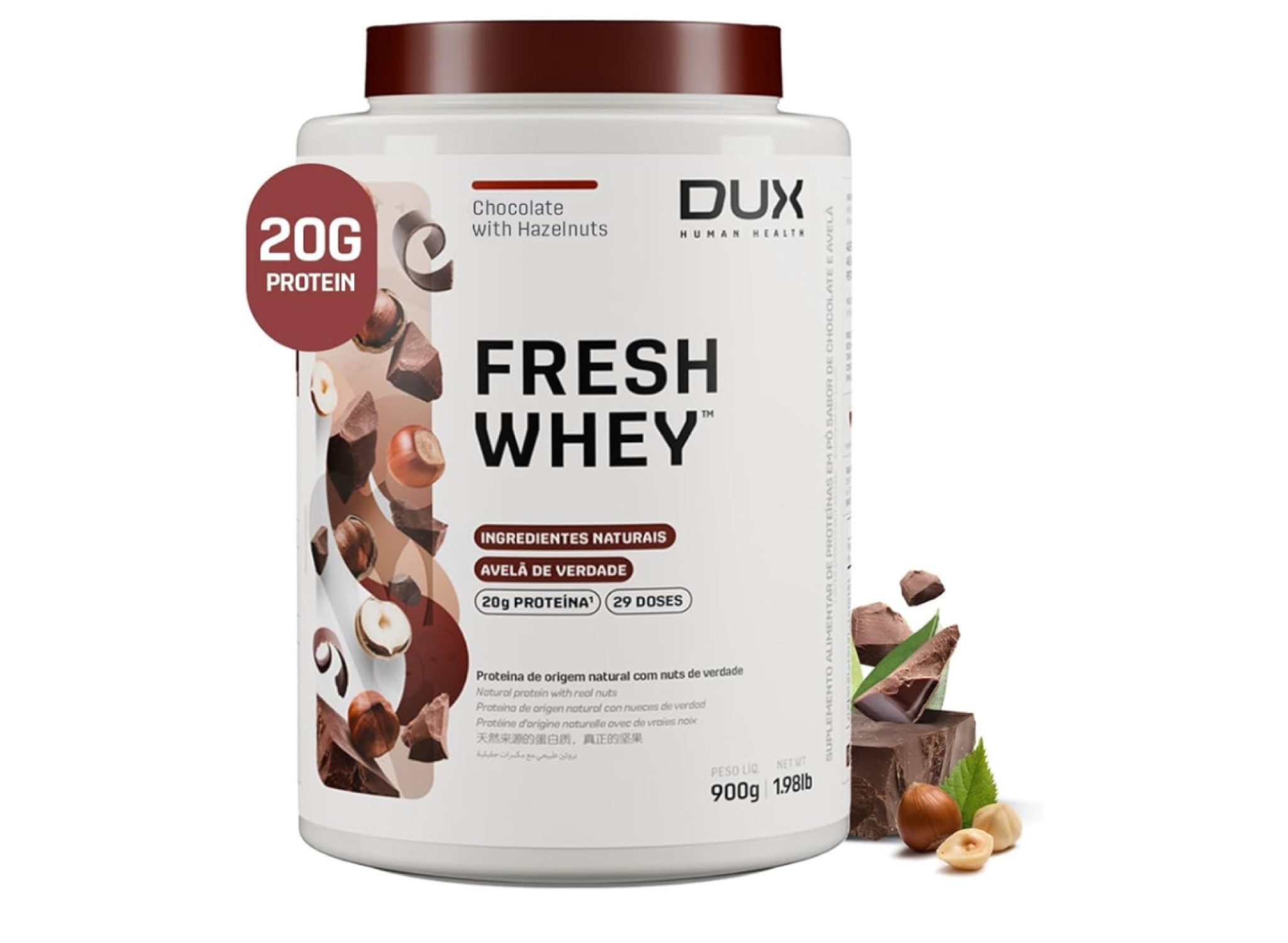 Six Fresh Whey - Chocolate with Hazelnuts

#LTKActive #LTKFitness #LTKGiftGuide